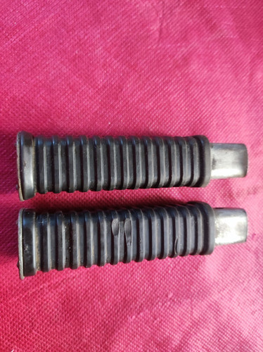 Pair foot rest used - of,