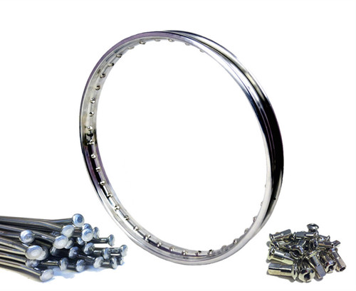 Wm2 polished honda rim - polished, &
